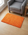 Plush Oasis Collection Area Rug - Serenity (Tiger Orange) Rectangle Tiger Orange  lifestyle 13