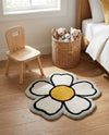 Whimsy Wonders Wool Collection Area Rug -  Arctic Round Ivory  lifestyle 6