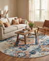 Tangier Treasures Collection Area Rug -  Fez Round Ivory  lifestyle 76