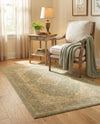 Chelsea Elegance Collection Area Rug -  Twickenham Rectangle Light Green  lifestyle 23