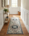 Brighton Terrace Collection Area Rug - Hove (Gray) Runner Gray  lifestyle 58