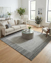 Studio Haven Collection Area Rug -  Conservatory (Light Gray) Square Light Gray  lifestyle 25
