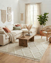 Sahara Chic Collection Area Rug -  Tuareg Rectangle Ivory  lifestyle 21