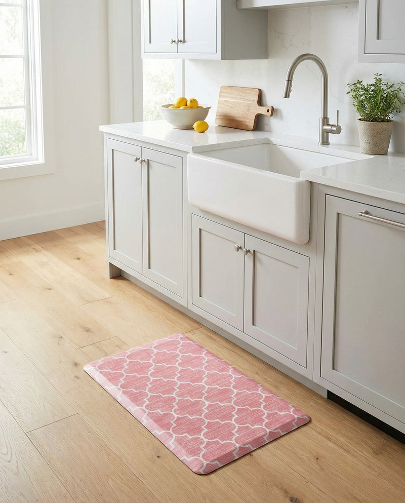 Cozy Mat Collection Area Rug -  Bliss Rectangle Rose Pink  lifestyle 14