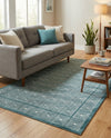 Aravalli Collection Area Rug -  Jaipur Rectangle Aegean Blue  lifestyle 38