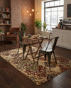Bistro Lounge Collection Area Rug -  Piccolo Rectangle Beige  lifestyle 28