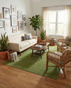 Soho Elegance Collection Area Rug - Chelsea (Green) Rectangle Green  lifestyle 22