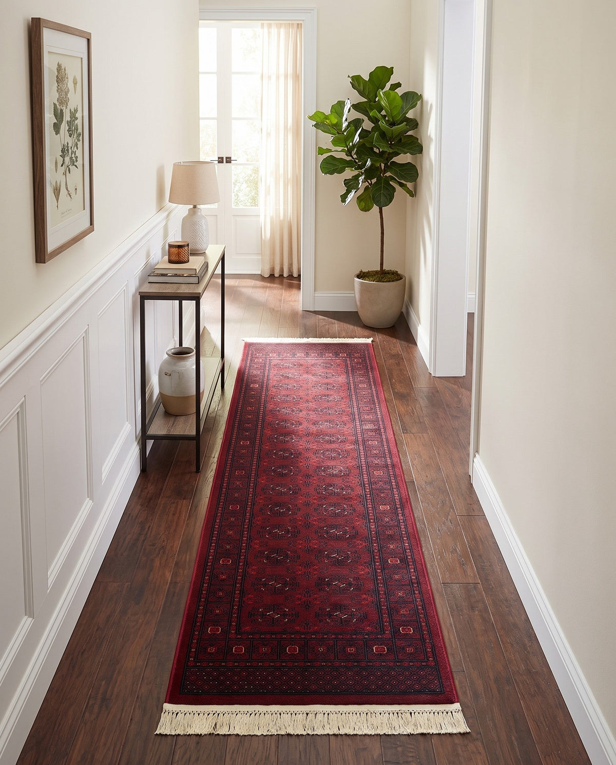Samarkand Elegance Collection Area Rug -  Konye-Urgench Runner Red  lifestyle 68