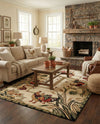 Rural Charm Collection Area Rug - Meadowbrook Rectangle Cream  lifestyle 19