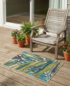 Seaside Blooms Collection Area Rug -  Arcadia Rectangle Multi  lifestyle 50