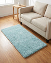 Alpine Plush Collection Area Rug -  Cortina (Aqua) Rectangle Aqua  lifestyle 14