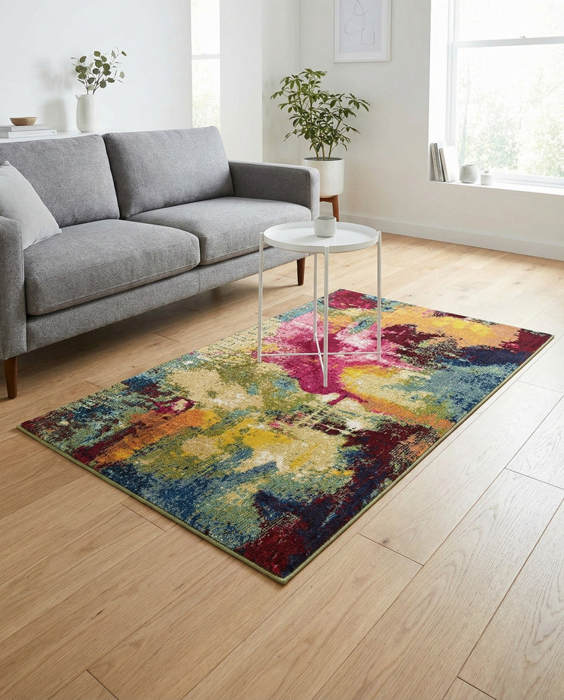 Marrakesh Elegance Collection Area Rug -  Draa Rectangle Multi  lifestyle 30
