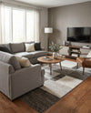 Autumn Meadow Collection Area Rug -  Sycamoreside (Gray) Rectangle Gray  lifestyle 10