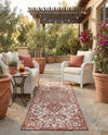 Urban Oasis Rugs Collection Area Rug -  Penthouse (Rust Red) Runner Rust Red  lifestyle 63