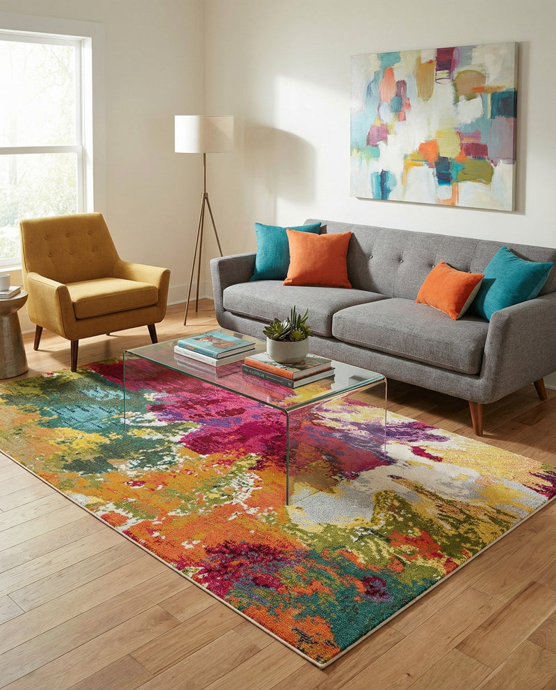 Marrakesh Elegance Collection Area Rug -  Palais Rectangle Multi  lifestyle 14