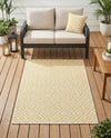Urban Oasis Rugs Collection Area Rug -  Rooftop (Yellow Ivory) Rectangle Yellow Ivory  lifestyle 11