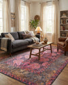 Maranta Collection Area Rug - Paramaribo Rectangle Pink  lifestyle 10