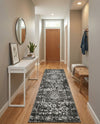Georgetown Rugs Collection Area Rug - Dupont (Dark Gray) Runner Dark Gray  lifestyle 75