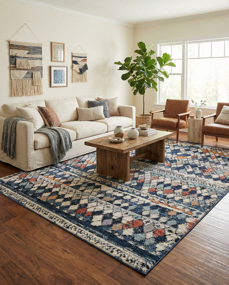 Tangier Treasures Collection Area Rug -  Marrakech Rectangle Multi  lifestyle 42