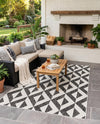 Urban Oasis Rugs Collection Area Rug -  Highrise (Charcoal Gray) Rectangle Charcoal Gray  lifestyle 20