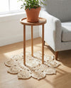 Woven Seaside Jute Collection Area Rug - Coastalhaven (Ivory) Round Ivory  lifestyle 16
