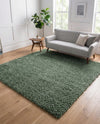 Alpine Plush Collection Area Rug -  Cortina (Sage) Square Sage  lifestyle 42