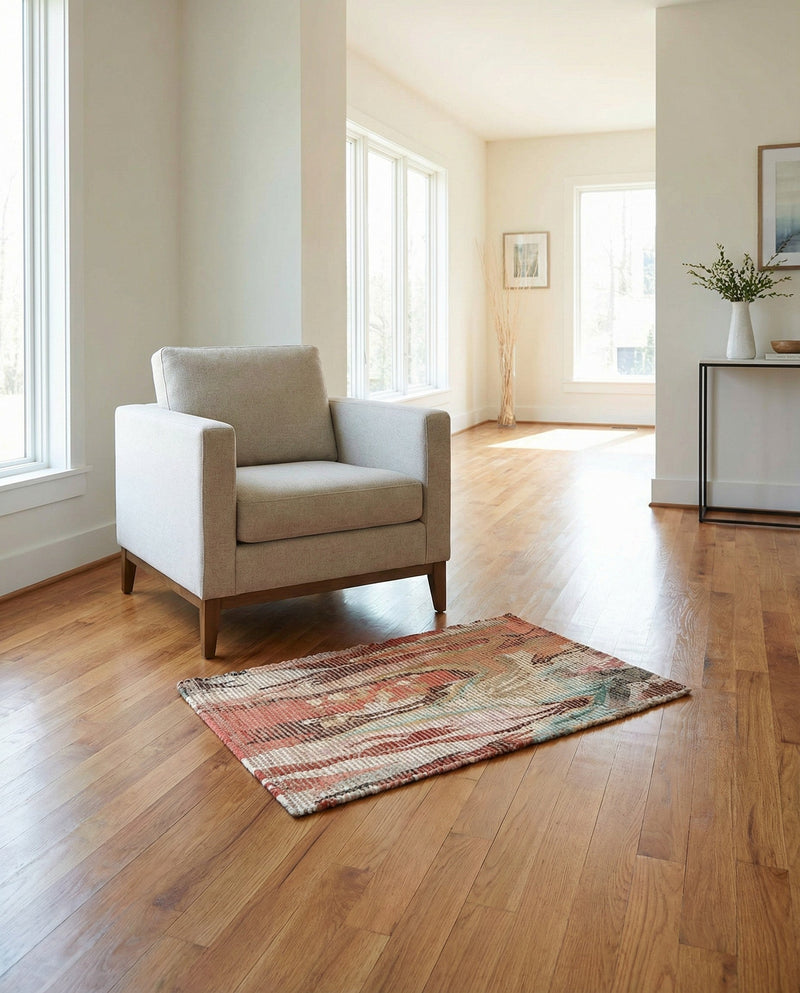 Savannah Threads Collection Area Rug -  Taklamakan Rectangle Multi  lifestyle 5