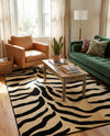 Savannah Sojourn Collection Area Rug -  Okavango Rectangle Ivory  lifestyle 7
