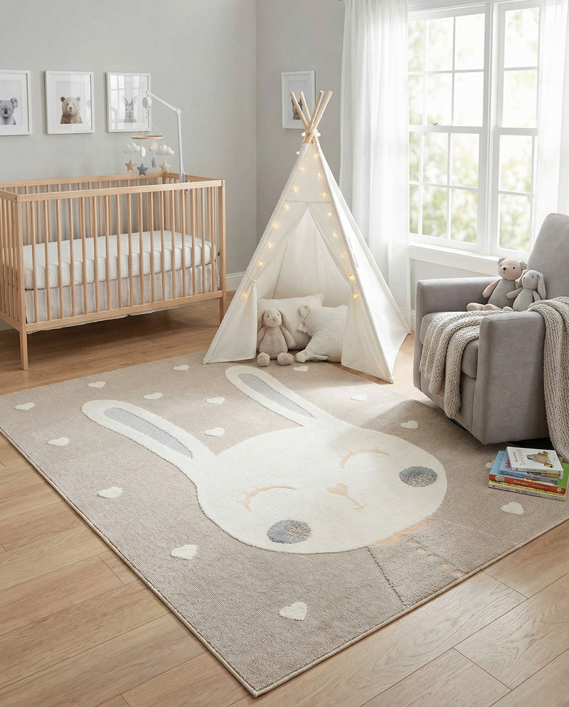 Wonder Tykes Collection Area Rug -  Blisswood Rectangle Peach Blossom  lifestyle 20
