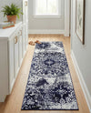 Riviera Elegance Collection Area Rug -  Monaco (Navy Blue) Runner Navy Blue  lifestyle 60