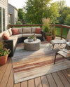 Urban Terrace Collection Area Rug -  Corsica Rectangle Multi  lifestyle 9