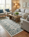 Copenhagen Comfort Collection Area Rug - Frederiksberg Rectangle Ivory  lifestyle 34