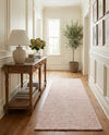 Berkshire Estate Collection Area Rug - Windsor (English Rose) Runner English Rose  lifestyle 84