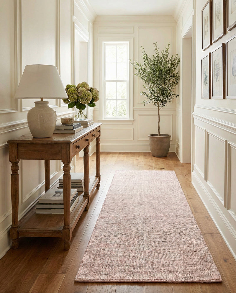 Berkshire Estate Collection Area Rug - Windsor (English Rose) Runner English Rose  lifestyle 84