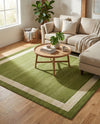 Studio Haven Collection Area Rug -  Alcove (Green) Square Green  lifestyle 63