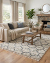 Cozy Cove Shag Collection Area Rug - Marina Rectangle Beige  lifestyle 27