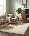 Plush Oasis Collection Area Rug - Serenity (Pure Ivory) Rectangle Pure Ivory  lifestyle 9