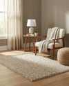 Alpine Plush Collection Area Rug - Verbier Rectangle Beige  lifestyle 23