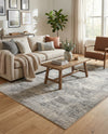 Bloomsbury Elegance Collection Area Rug -  Pimlico Rectangle Gray  lifestyle 35