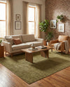 Aravalli Collection Area Rug -  Jaisalmer Rectangle Olive Green  lifestyle 39