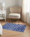 Heritage Elegance Collection Area Rug -  Chatsworth Rectangle Navy Blue  lifestyle 18