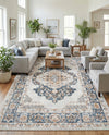 Cambridge Classics Collection Area Rug -  Magdalene (Cream) Rectangle Cream  lifestyle 8