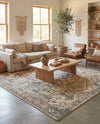 Gobi Sands Collection Area Rug -  Turpan Square Multi  lifestyle 42
