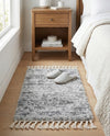 Cozy Cove Shag Collection Area Rug -  Harbor Rectangle Gray  lifestyle 22
