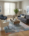 Dresden Elegance Collection Area Rug -  Pirna Rectangle Multi  lifestyle 29