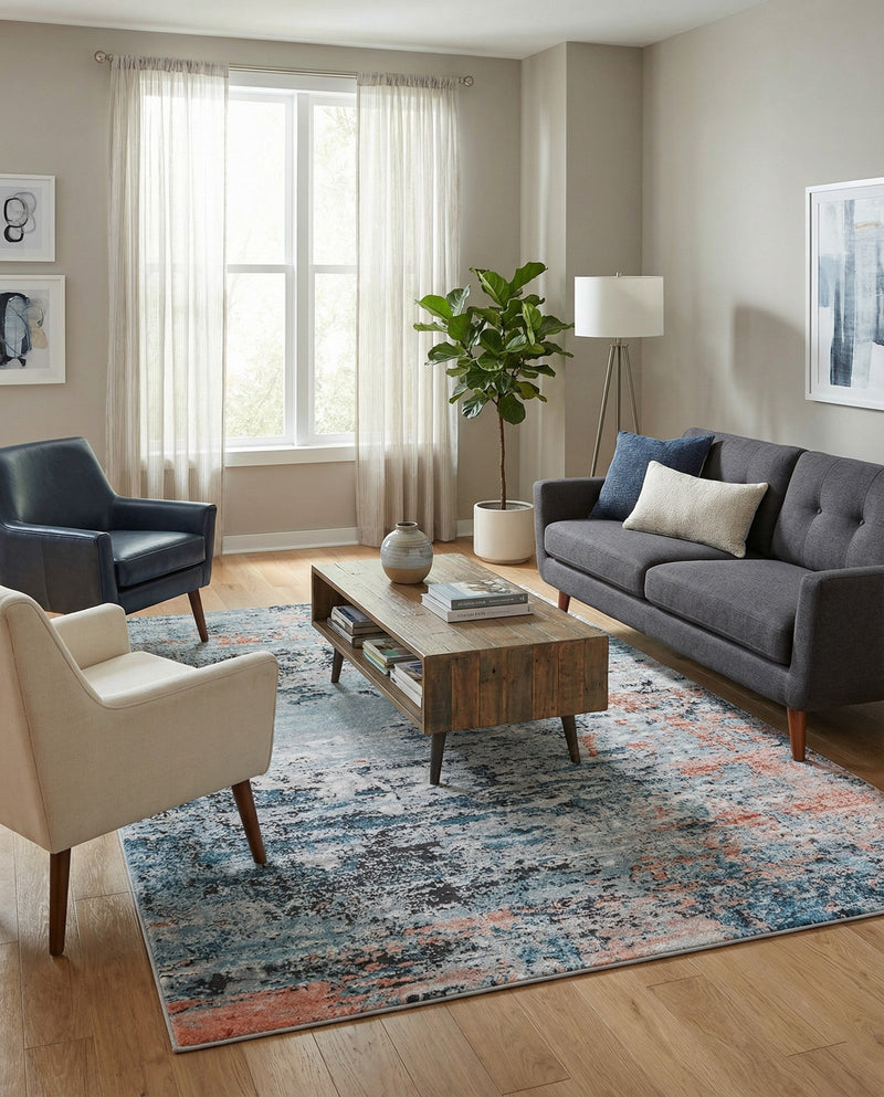 Dresden Elegance Collection Area Rug -  Pirna Rectangle Multi  lifestyle 29