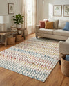 Garden Maze Retreat Collection Area Rug -  Mazeview Rectangle Multi  lifestyle 22