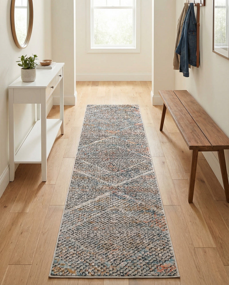 Dresden Elegance Collection Area Rug -  Freiberg Runner Multi  lifestyle 73