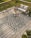 Savannah Escape Collection Area Rug -  Amazon (Light Gray) Square Light Gray  lifestyle 61