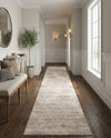 Riviera Elegance Collection Area Rug -  Monaco (Beige) Runner Beige  lifestyle 58